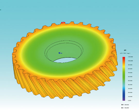 Heat Treatment Simulation Analysis