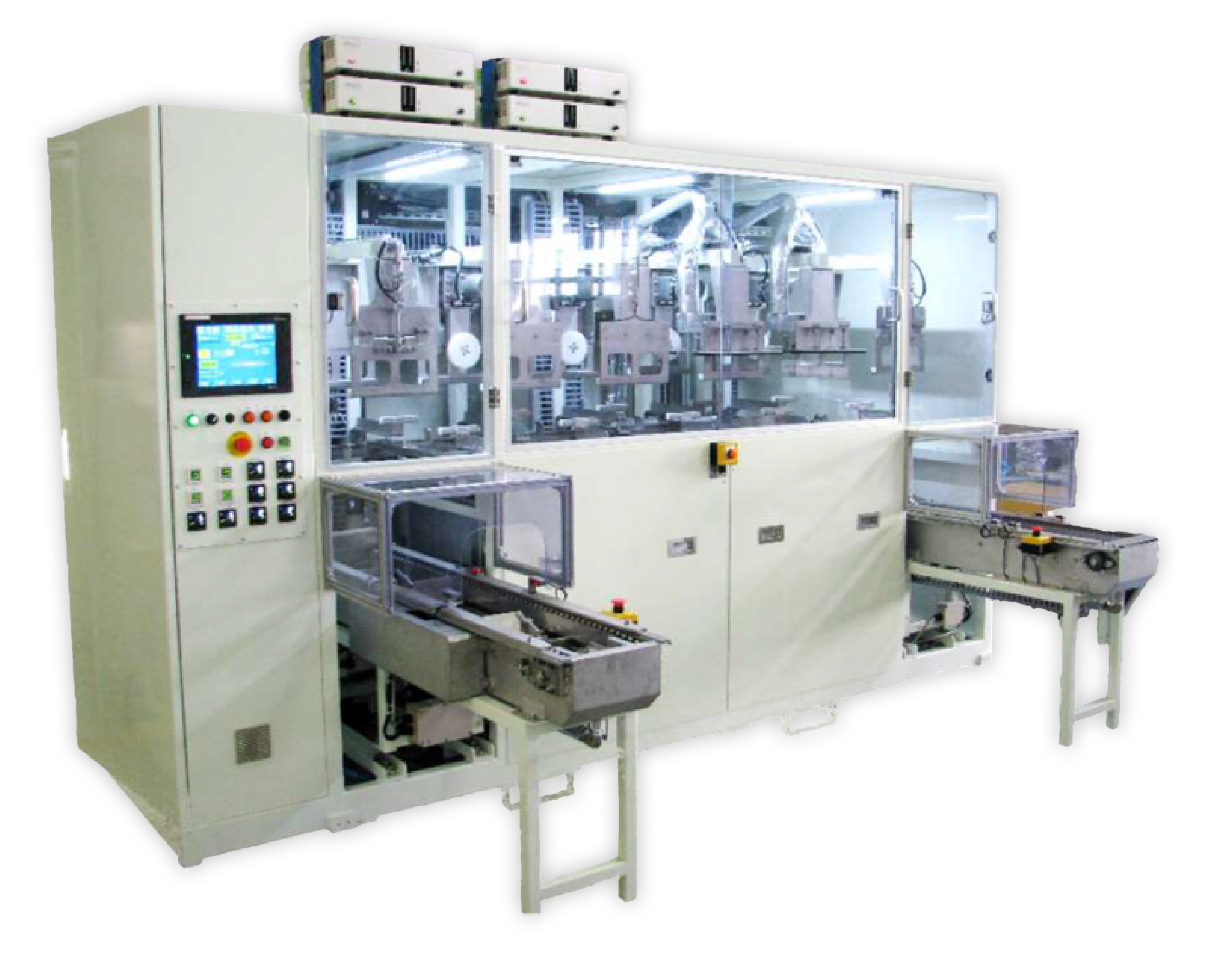 Fully Automatic Ultrasonic Deburring, Polishing, and Cleaning Machine